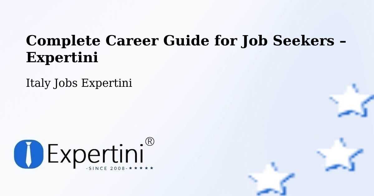 Career Guide for Job Seekers – San Donato Milanese - San Donato Milanese, Italy Jobs Expertini