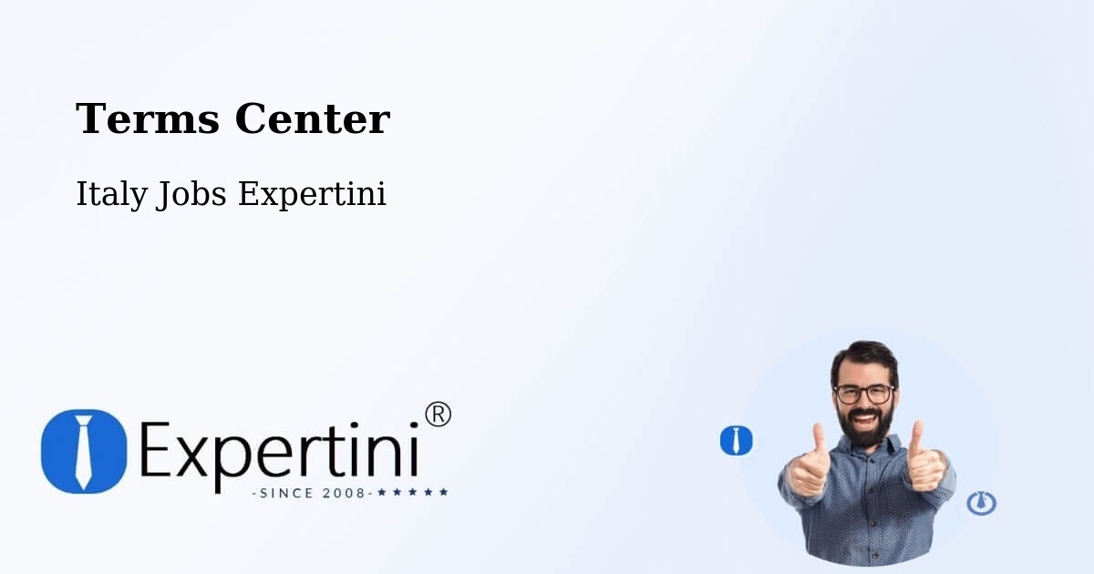 Terms of Service – San Donato Milanese - Italy Jobs Expertini